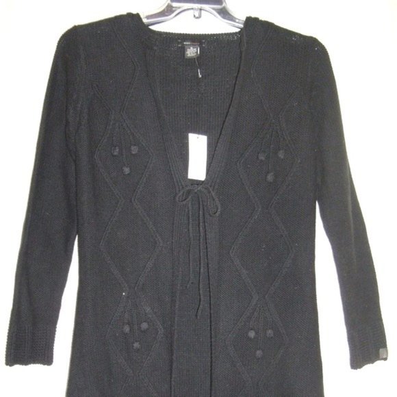 Vintage Rare BCBG MAXAZRIA long Sweater Dress Coat